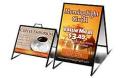 A-Frame Signs kit with 2 coroplast signs